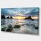 Designart - Beautiful Porthcothan Bay - Large Seashore Canvas Wall Art